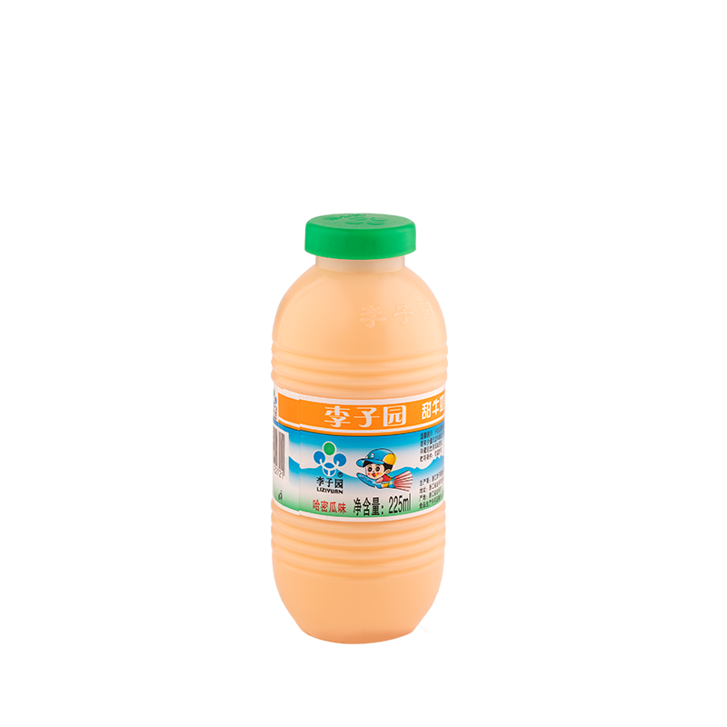 甜牛奶乳飲料（哈密瓜味），單瓶凈含量225ml